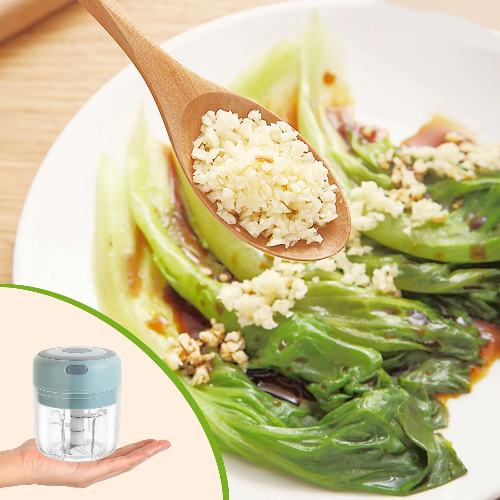 

Garlic Crusher Garlic Press Vegetable Slicer Garlic Chopper For Kitchen Convenience Electric Cutter Tools Kitchen Accessories