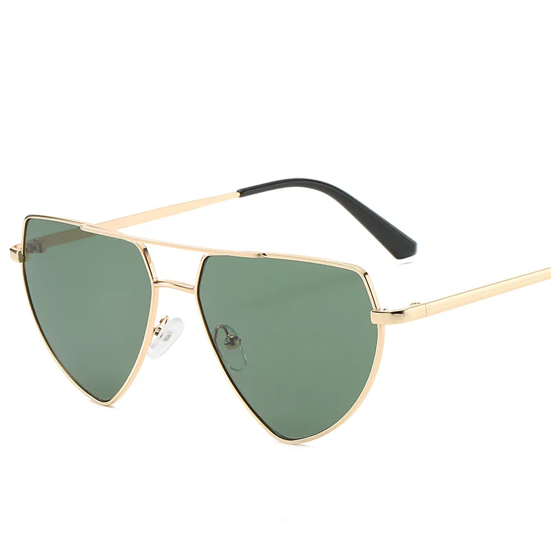 Женские двойные солнцезащитные очки неправильный многоугольник для любви 2020 |