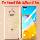 Изогнутое закаленное стекло для Huawei Mate 40, полное покрытие экрана, Взрывозащищенная защитная пленка для экрана Huawei Mate 40 Pro