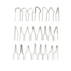 Наконечники для пирографической машины 23 шт.лот, тыква, толщина 1,0 мм для пирографической машины 50 Вт