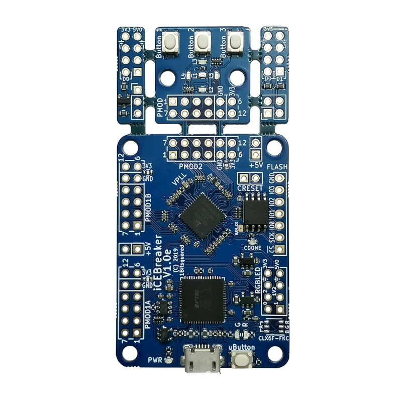 ICEBreaker 1.0E FPGA решетка ICE40UP5K макетная плата RISC V с открытым исходным кодом основная
