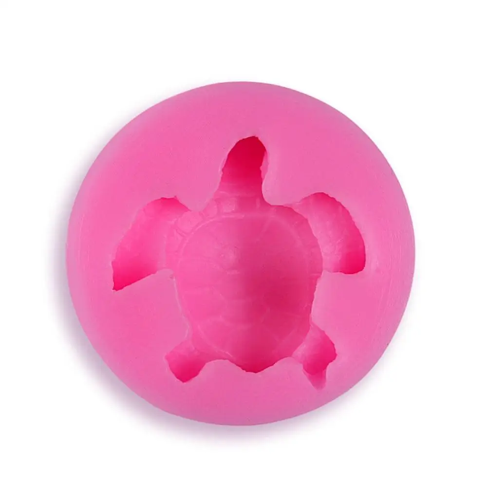 Силиконовая форма в форме морской черепахи для тортов фондана самостоятельного