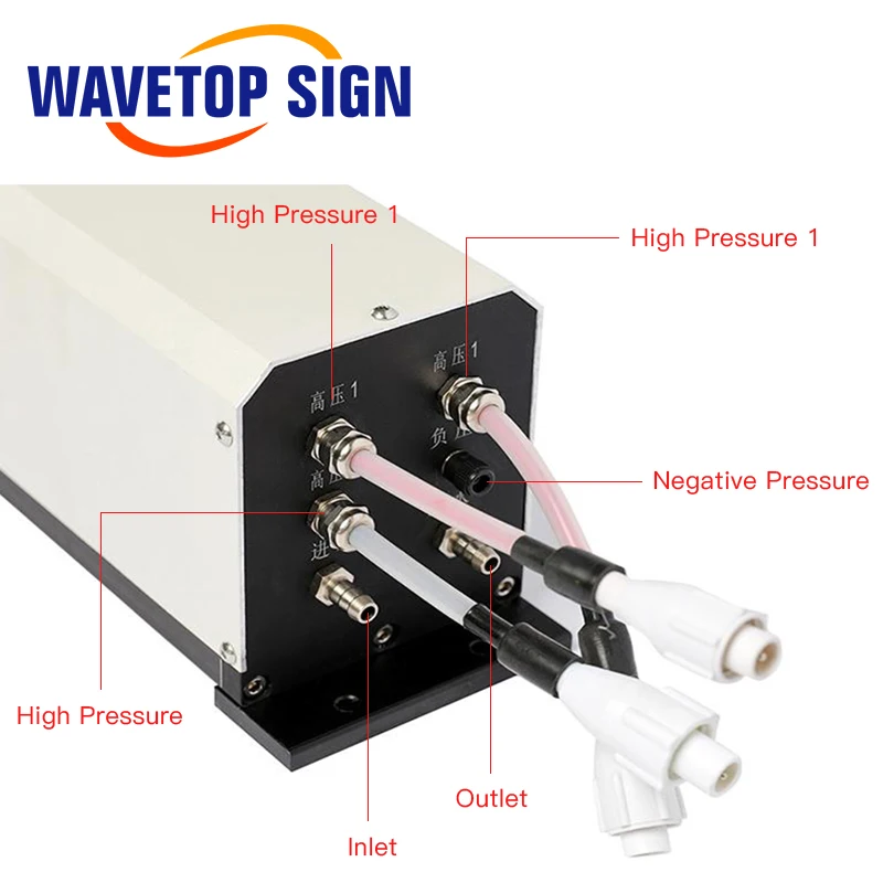 Лазерная трубка WaveTopSign CO2 V20 диаметром 180 220 Вт 80 мм|Запчасти для