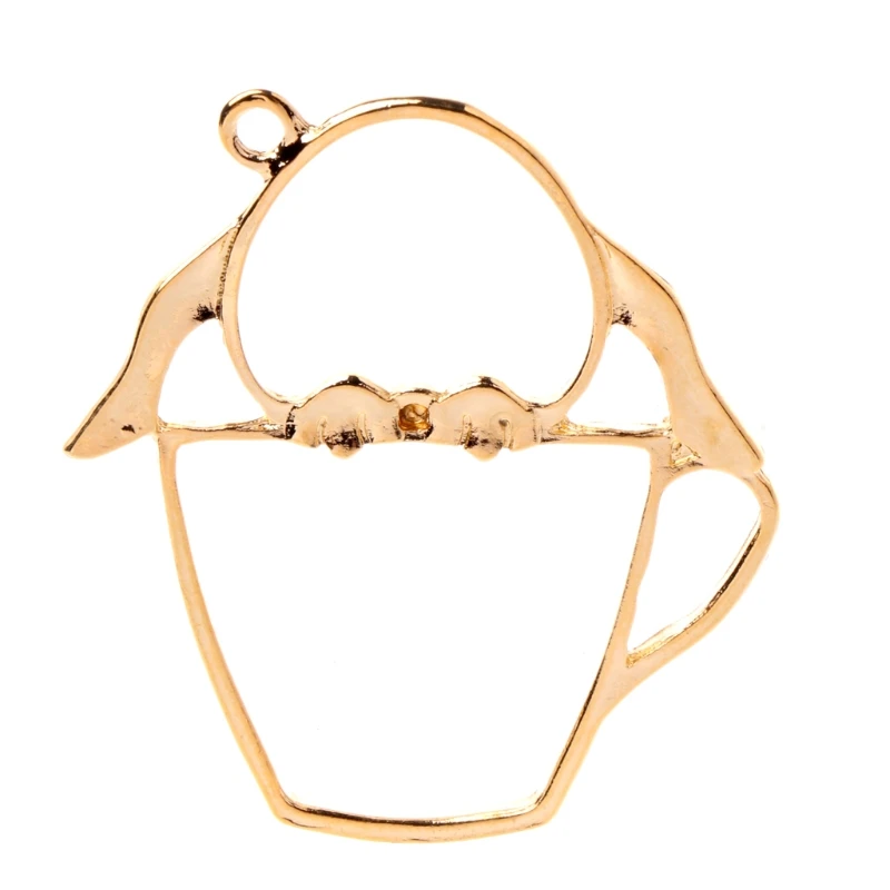 Подвеска с металлической рамкой для ювелирных изделий из уф смолы|Инструменты и