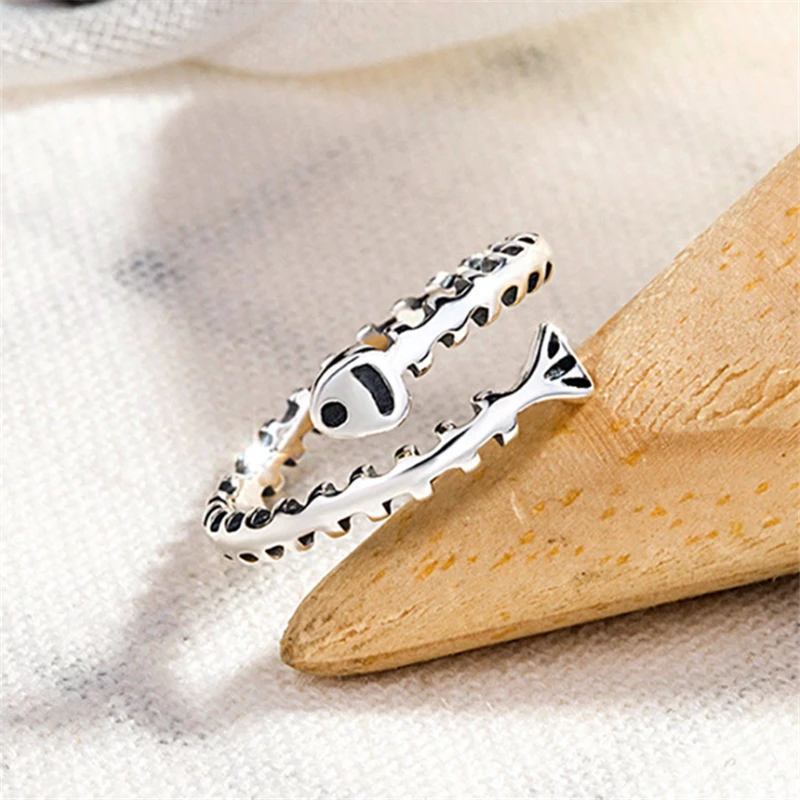 Новинка Лидер продаж винтажные серебряные кольца на палец в виде милых животных