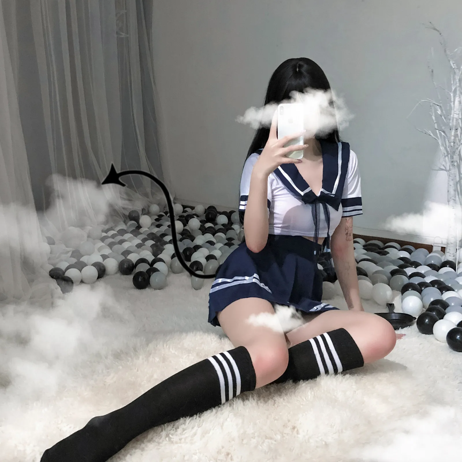 Женская пикантная школьная форма женское нижнее белье кружевная мини-юбка с