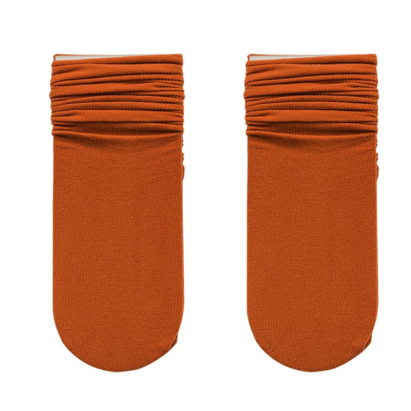 

Summer Ice Ice Socks Ladies Velvet Solid Color Curled Pile Socks Japanese Retro Socks