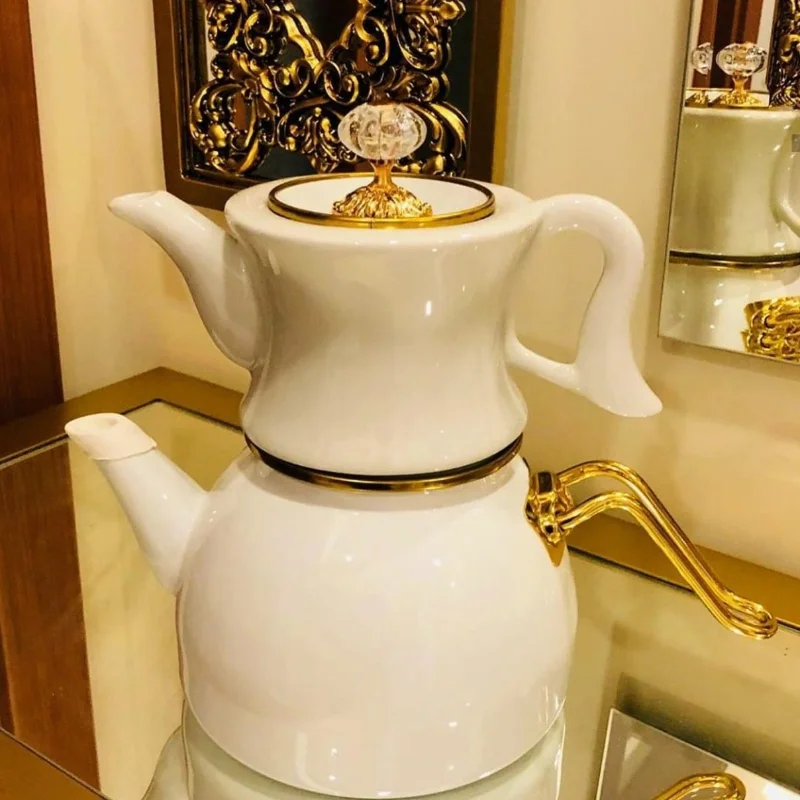 

2021 Fashion Teapot Kitchen Tools Kettle Oolong Porcelain Enamel Modern Luxury Stylish Lime Gaba Guan Souchong Tieguanyin