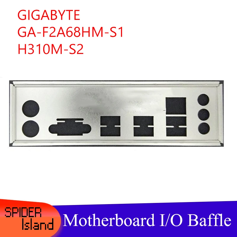 Новая защитная задняя панель I/O кронштейн для материнской платы GIGABYTE GA F2A68HM S1