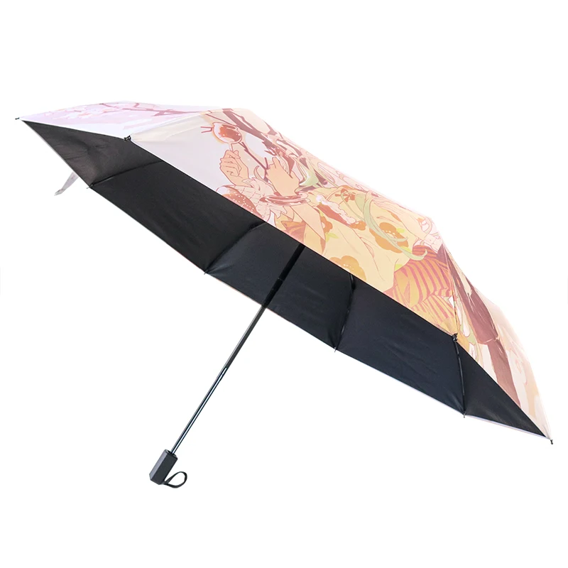 

Anime Jibaku Shounen Hanako-kun Nene Yashiro Coaplay Fold Umbrella Men Women Anti-UV Parasol Travel Umbrella Fashion Fans Gifts