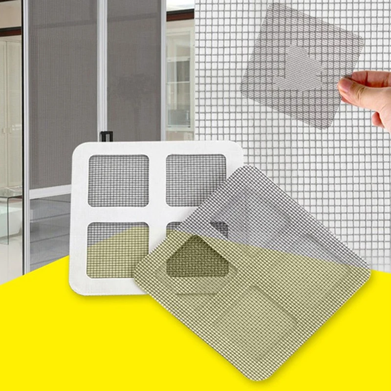 5/10pcs Fix Net Window Anti Mosquito Fly Bug Insect Repair Screen Patch Stickers Mesh | Дом и сад