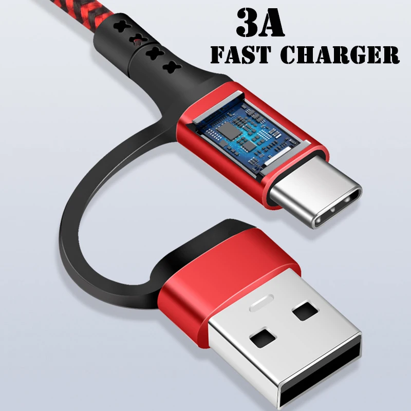PD-кабель 5 в 1 2 м 3 А USB/Type-C для IOS/Micro/Type-C | Мобильные телефоны и аксессуары