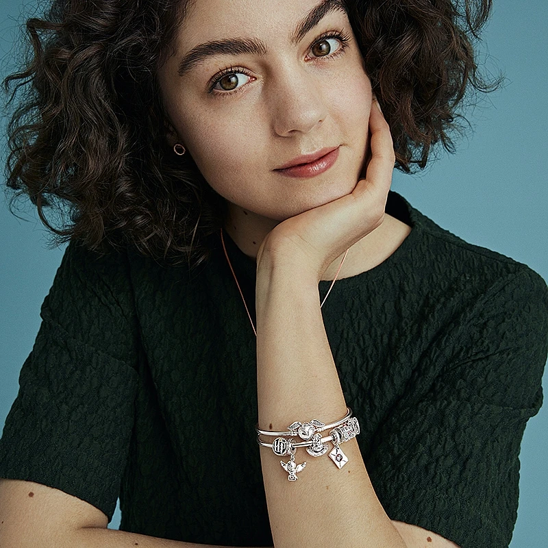 

2020 New Arrival 925 Sterling Silver Hat Charms Beads Fit Original Pandora Bracelet Silver S925 Jewelry Gift