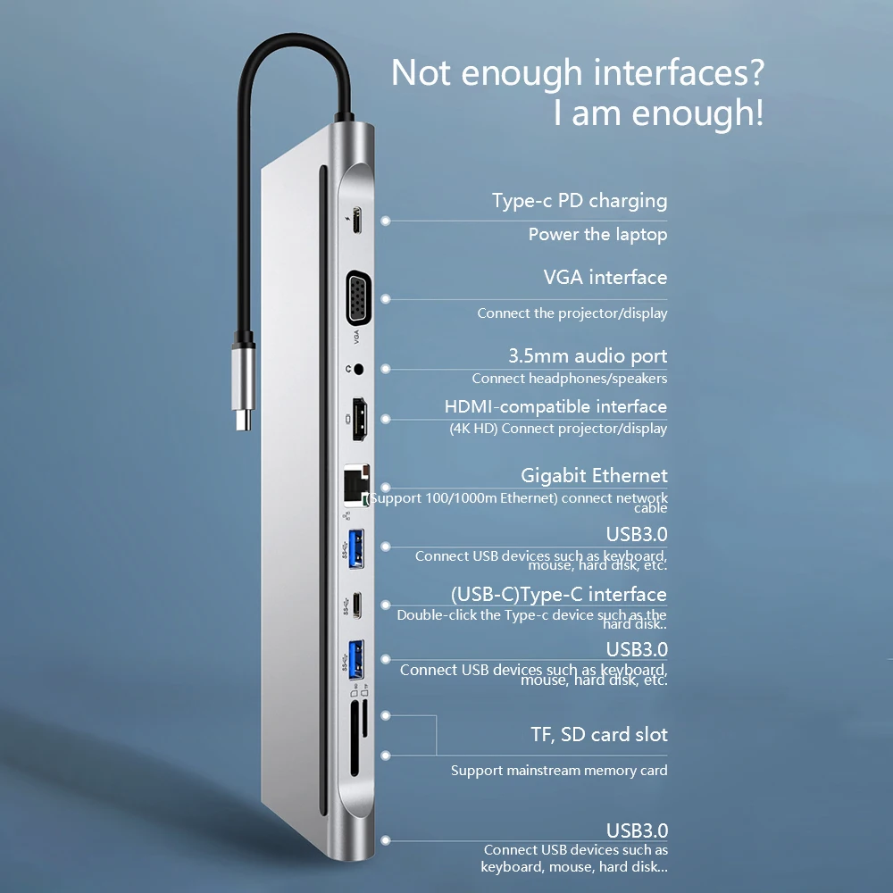 usb c 3 0 dock mst dual screen dual display adapter hub usb type c laptop docking station for lenovo thinkpad hp dell xps free global shipping