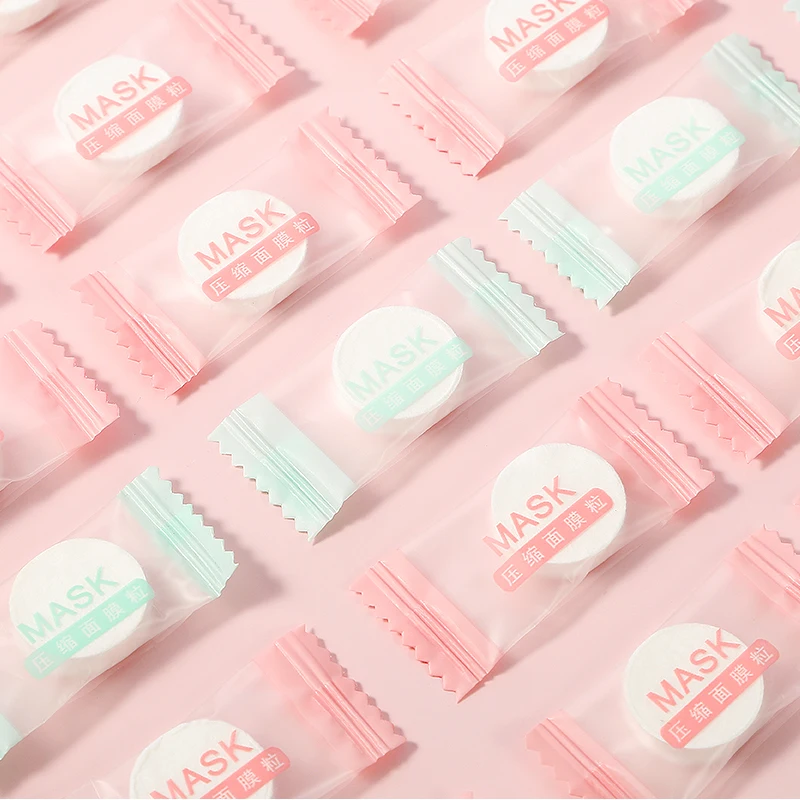 Компрессионная маска для лица LAIKOU 6 шт./лот отбеливающая против акне натуральный