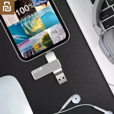 Новый Youpin точка к USB3.1 металлический U диск корпус высокая скорость передачи