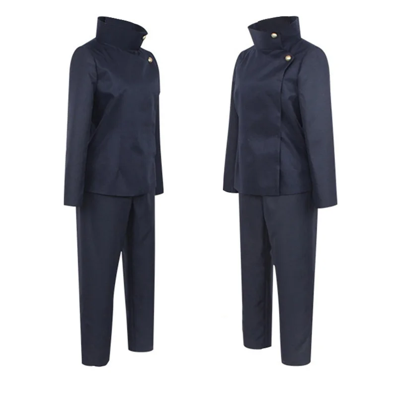 

2020 Anime Costumes Jujutsu Kaisen Yuji Itadori Cosplay Costume Kugisaki Nobara Gojo Satoru School Uniform Set Halloween Party