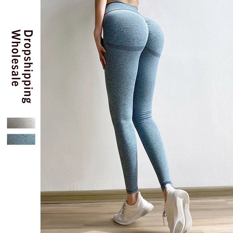 

2020 Women Bubble Buttock Leggings Seamless Workout Leggins Sexy Clothes Workout Jeggings Fitness Legging Stretchy Trousers