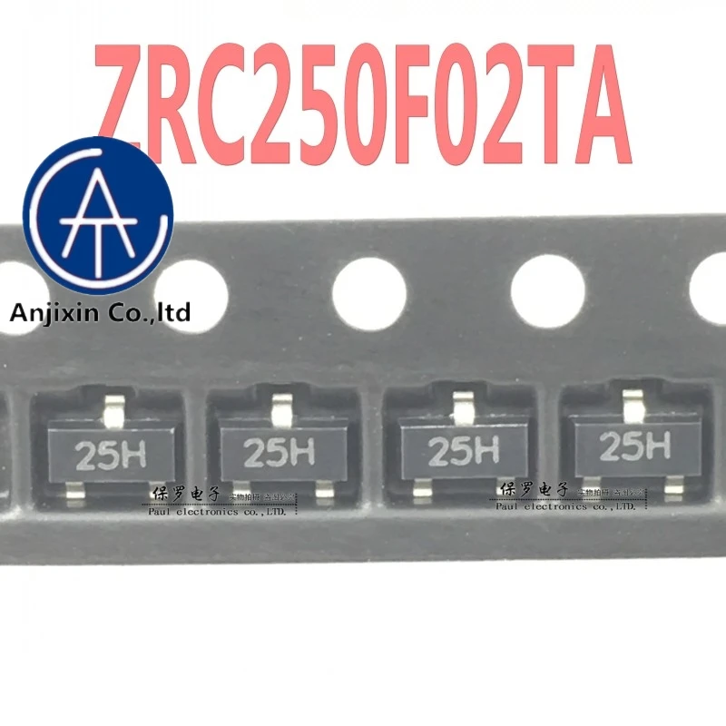 

10pcs 100% orginal new real stock Voltage reference ZRC250F02TA ZRC250F02 silk screen 25H SOT-23