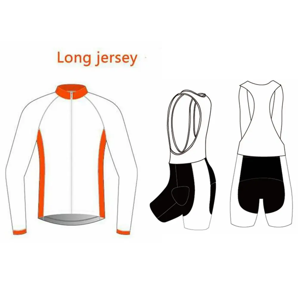 long jersey shorts Различные Велосипедное снаряжение могут быть настроены прямые продажи с фабрики персонализированные пользовательские Велоспорт Джерси Набор велосипед skinsuit - Цвет: long jersey shorts