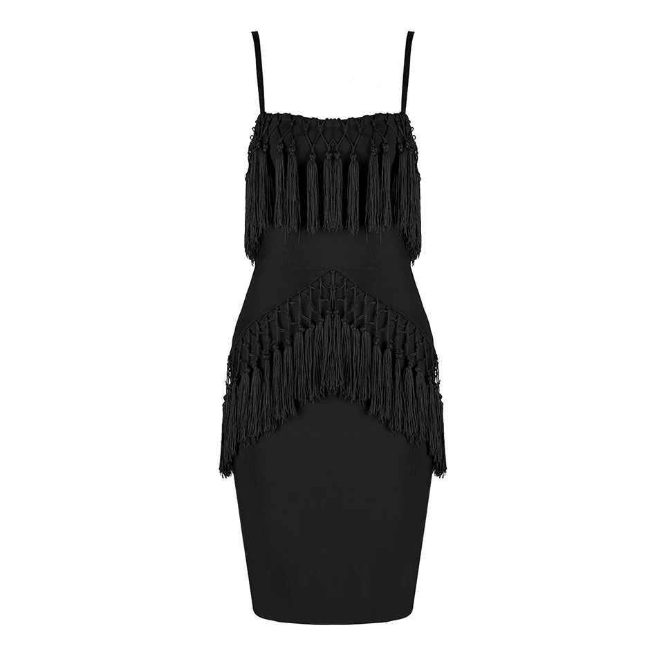 Оптовая продажа новинка 2020 Черное и красное платье на тонких бретельках с