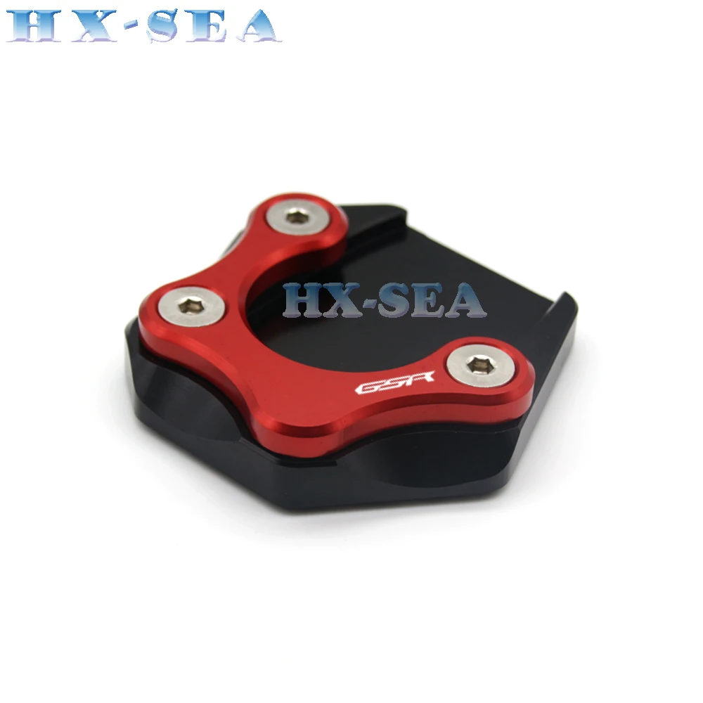 Выдвижная подставка для мотоцикла боковая удлинитель опорная пластина SUZUKI GSR750 GSR