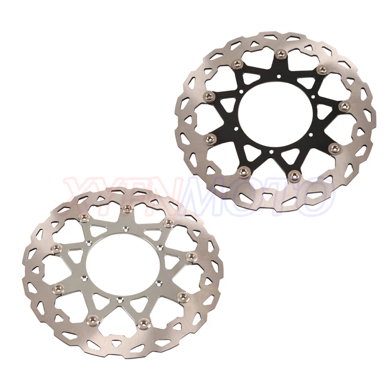 Мотоциклетный 320 мм передний плавающий тормозной диск ротор адаптер кронштейн