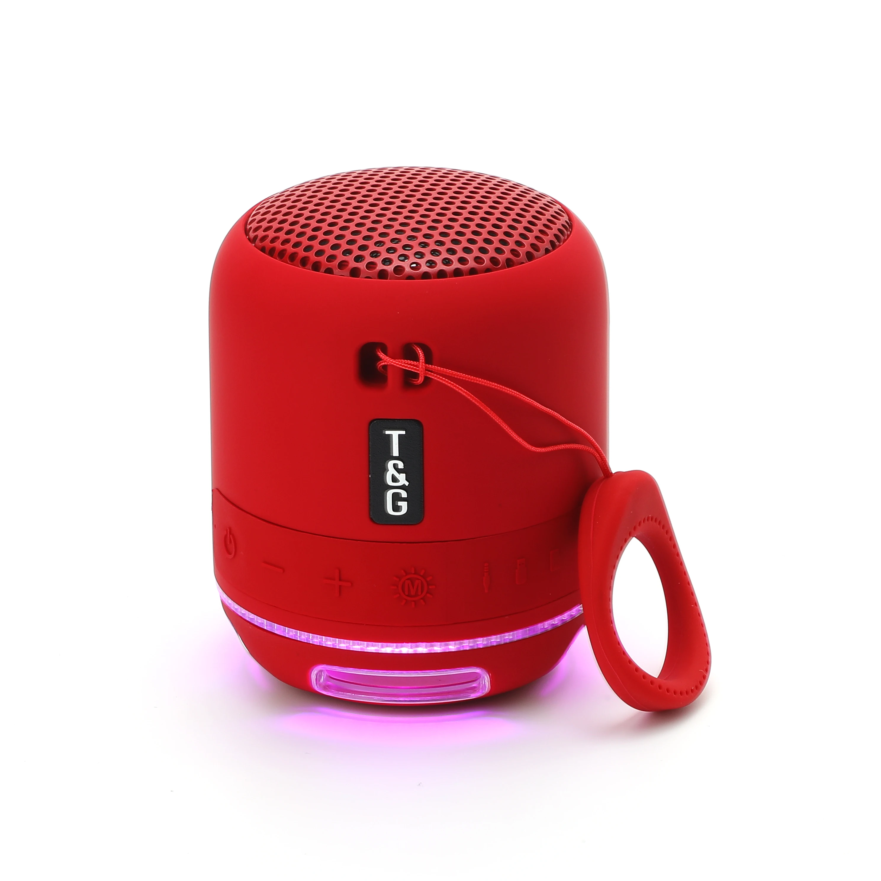 Новый TG294 мини Беспроводной Динамик светодиодный светильник Bluetooth5.1 резонирующей