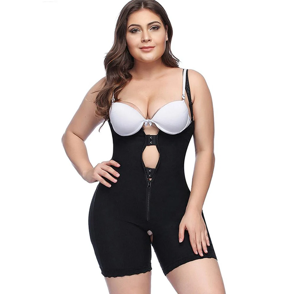 Fajas Colombianas Body Shaper Women Plus Size Shapewear Waist Trainer Corset Slimming Underwear Post Surgery Compression
