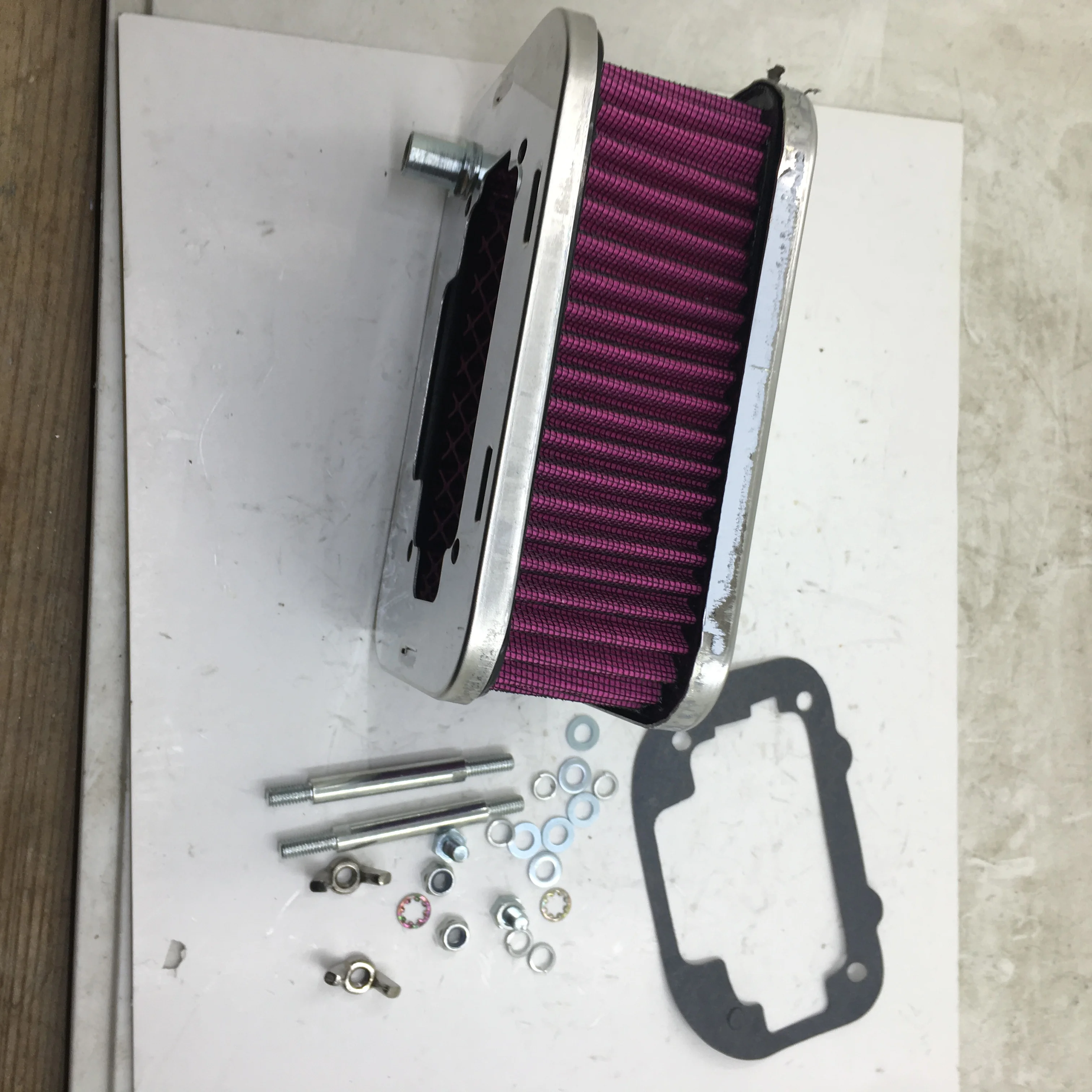 SherryBerg FAJS очиститель воздуха для ЭМПИ карбюратор WEBER 32/ 36 DGEV DGV DGAV DGAS 38dges хромовый