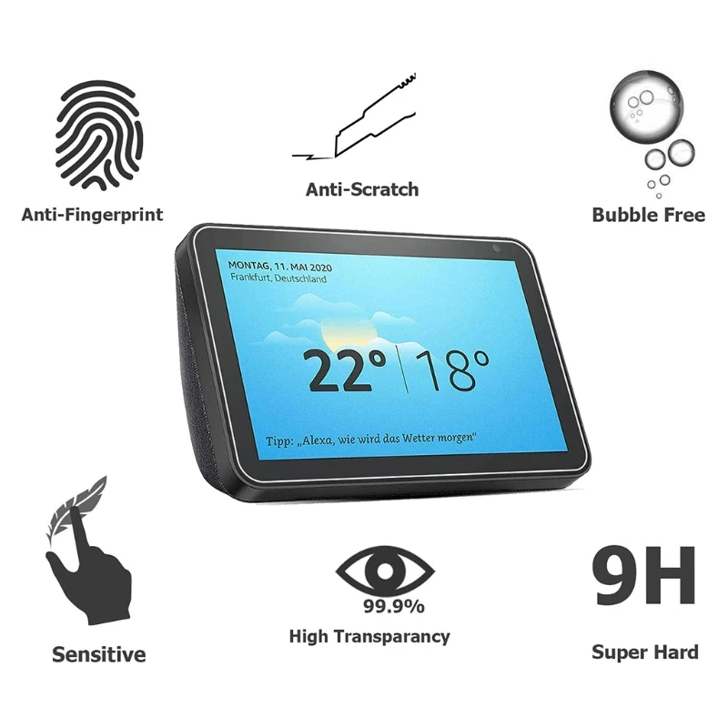 Закаленное стекло для защиты экрана защитная пленка против царапин твердость 9H