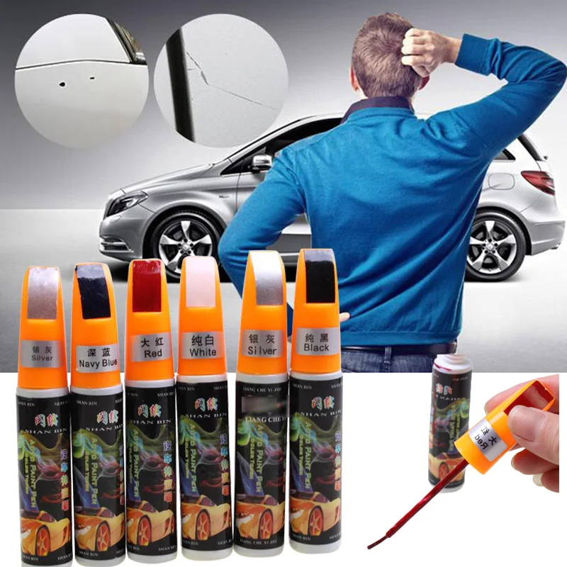 Scratch Repair for Vehicles Marker Pen Car Compact Automotive Touchup Paint Coat Smart High Quality Portable |