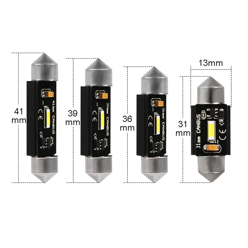 YCCPAUTO Festoon CSP автомобильный интерьерный светильник C10W C5W Светодиодные Лампы Canbus 31