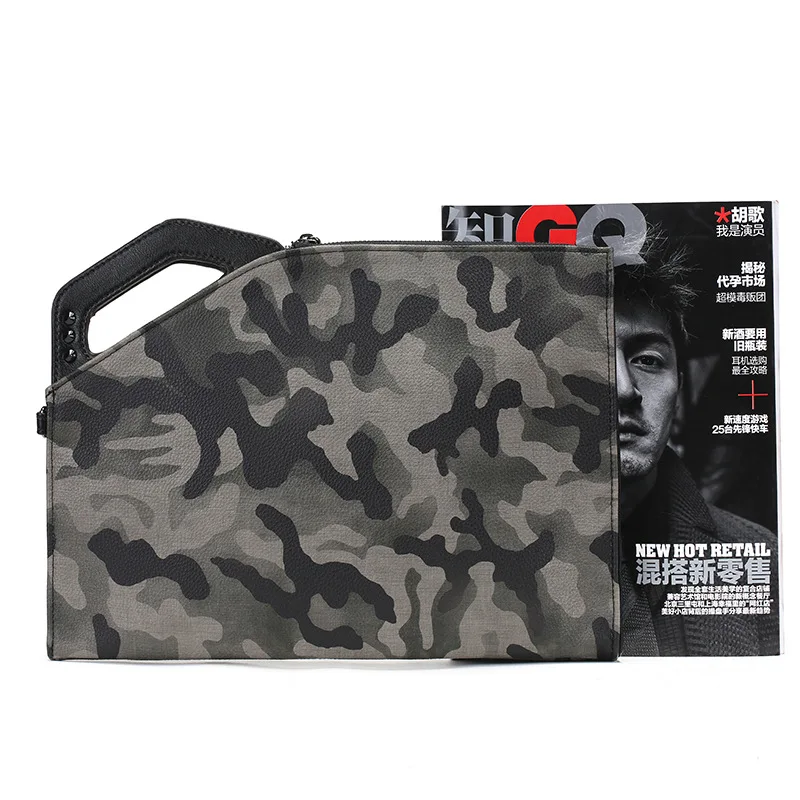 Новая Корейская версия ручной сумки трендовая камуфляжная ручная сумка Уличная