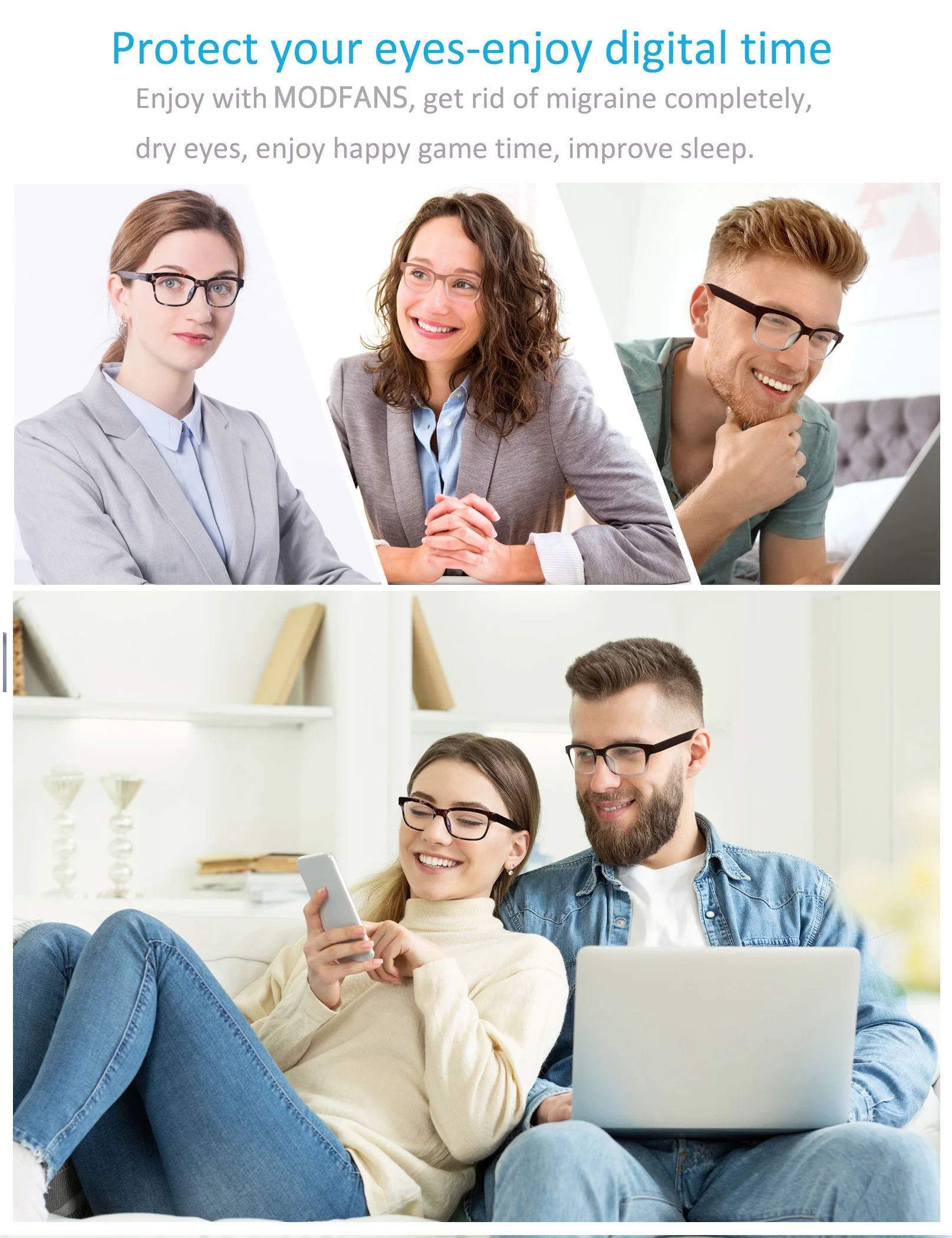 Очки компьютерные с защитой от сисветильник света для мужчин и женщин|Женские