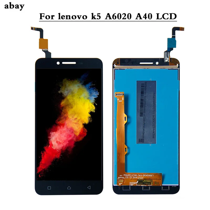 ЖК дисплей с рамкой дигитайзер сенсорного экрана для Lenovo Vibe K5 A6020A40 A6020 A40 сменная