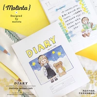 10setlot kawaii stationery stickers cute girl diary planner decorative mobile stickers scrapbooking diy craft stickers