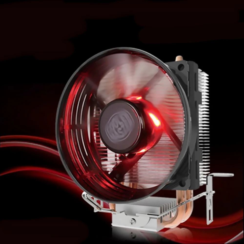 Кулер Master T20 для процессора с 2 медными тепловыми трубками кулер Intel 775 115X AMD AM4 AM3