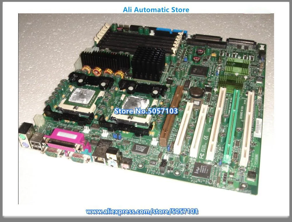 

X5DA8 Rev 1.2 Medical Graphics Workstation Motherboard 320SCSI Supports RAId0 not with CPU RAM