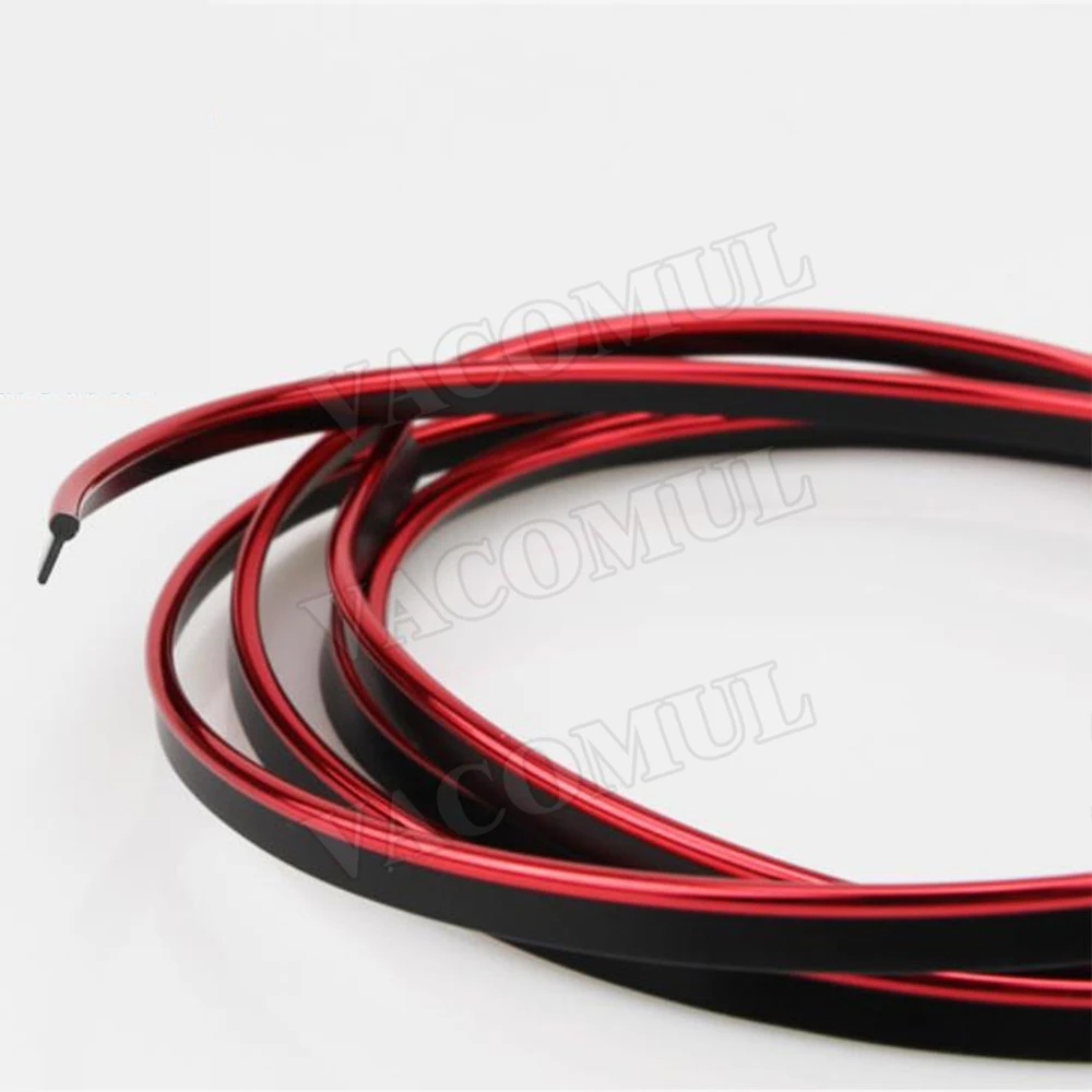 5 м полоски для украшения интерьера автомобиля молдинг отделка приборная панель