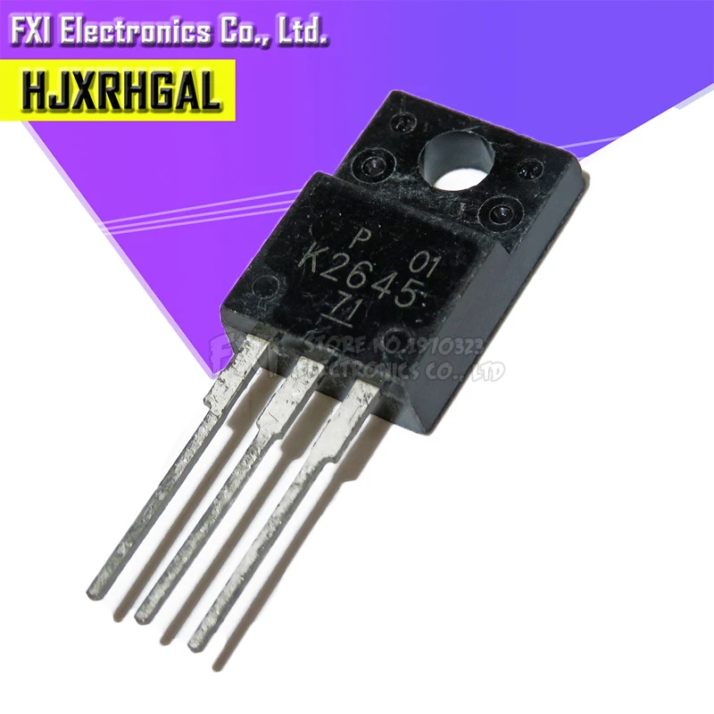 

10 шт. 2SK2645 K2645 TO-220F 600V 9A 1,2 MOSFET N-Channel новый оригинальный транзистор