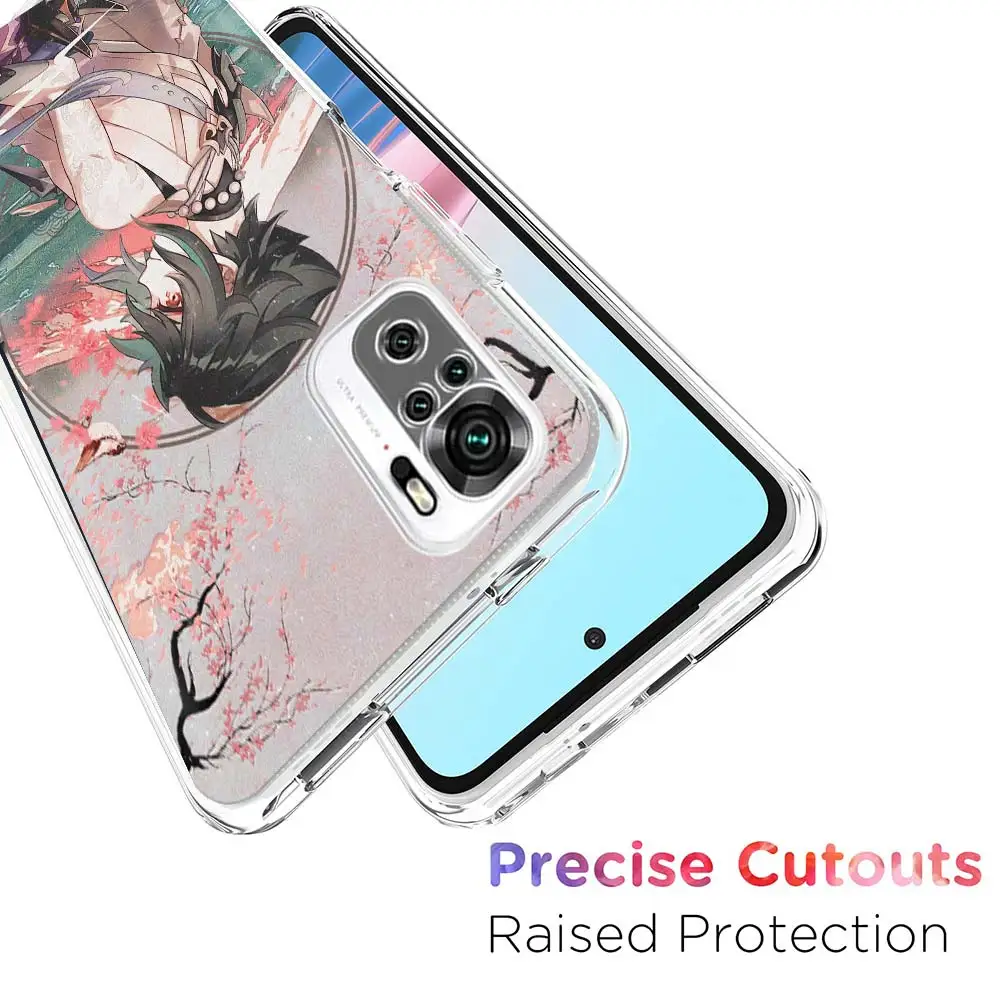 hot game genshin impact phone case funda for xiaomi redmi note 10 pro 9s 10s 9 8 pro 8t 8a 9a 9c 7 7a 6 6a k40 soft cover coque free global shipping