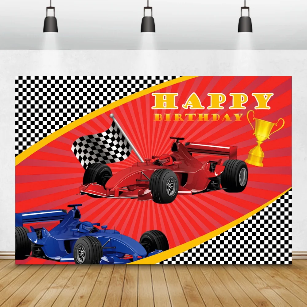 Laeacco фон для фотосъемки спорт гонки доска флаг парафис соревнование матч фото