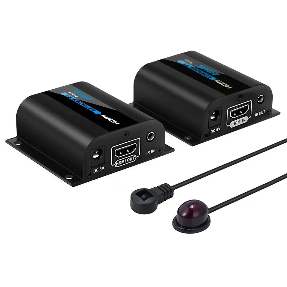 LKV372A HDMI Передача через кабель CAT6 до 60 м 1080P передача 3D Поддержка HDTV DVD плеер |
