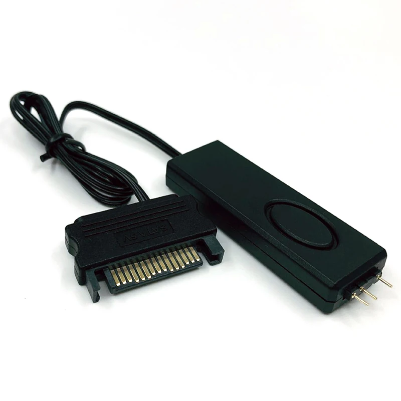 5V 3Pin ARGB Управление SATA Pin Питание настольный компьютер Дистанционное для чехол