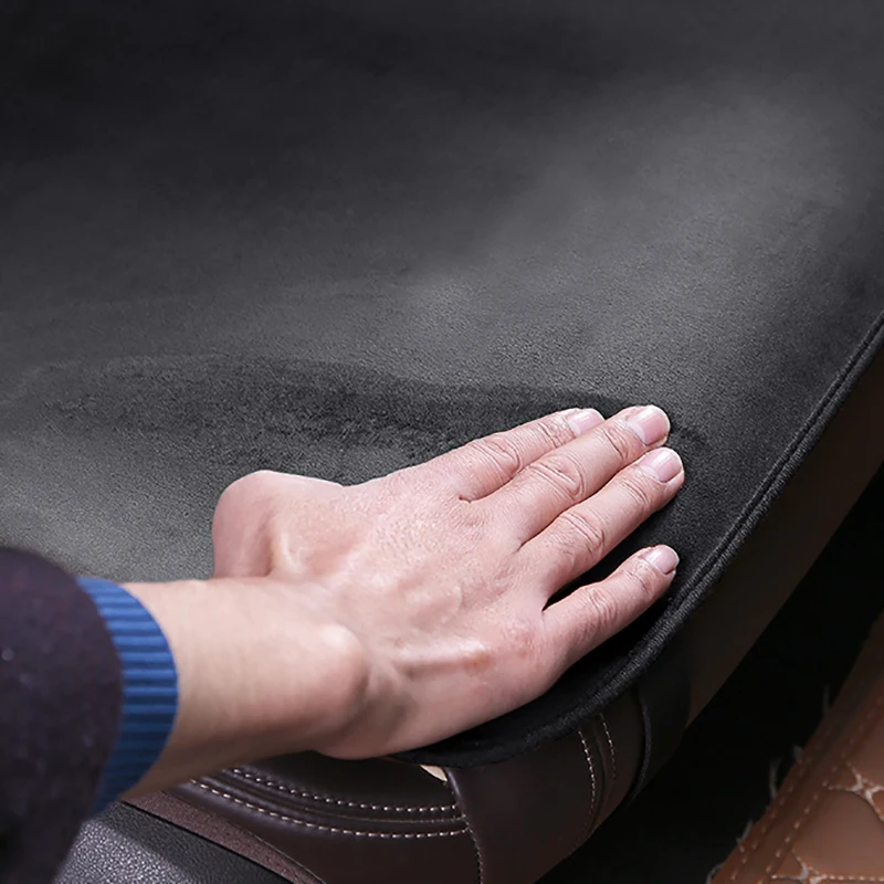 Нескользящий коврик для автомобильного сиденья фланелевая подушка из