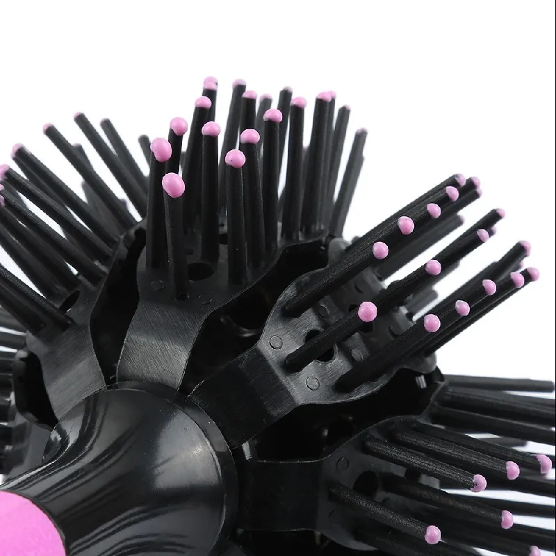 

3D Ball Massage Comb Hair Brush Spherical Comb Bomb Curl Hair Brush Styling Salon Round Hair Curling Tool Barber Accessories