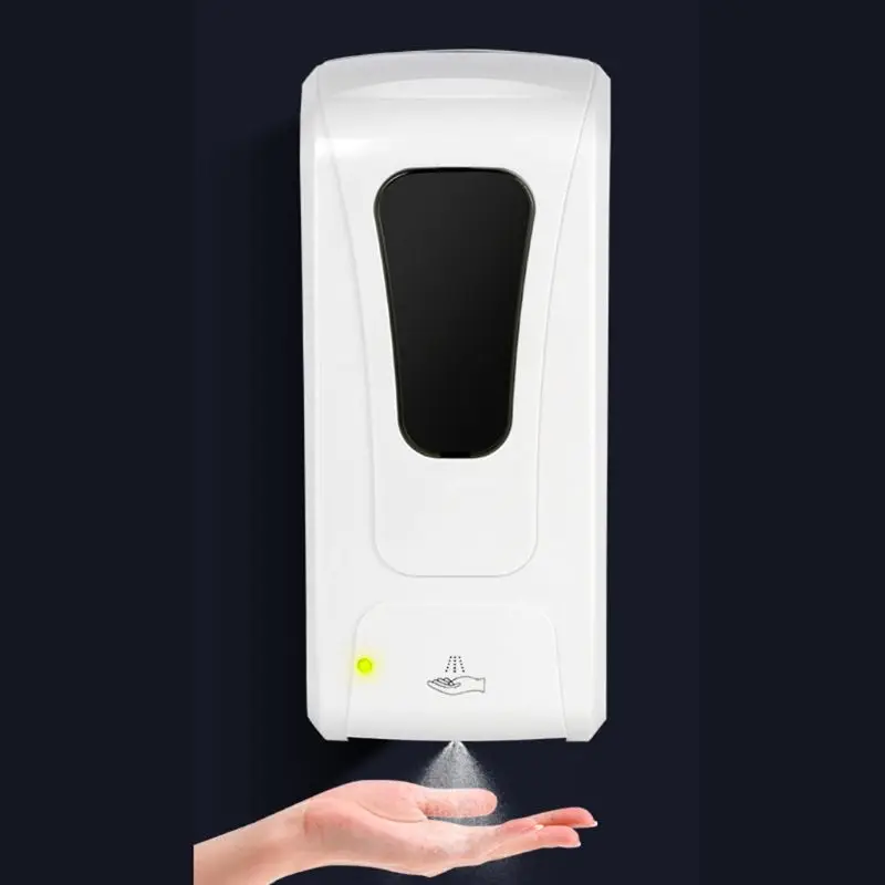

1000ml Wall-mount Soap Dispenser Automatic IR Sensor Touchless Hand Disinfection