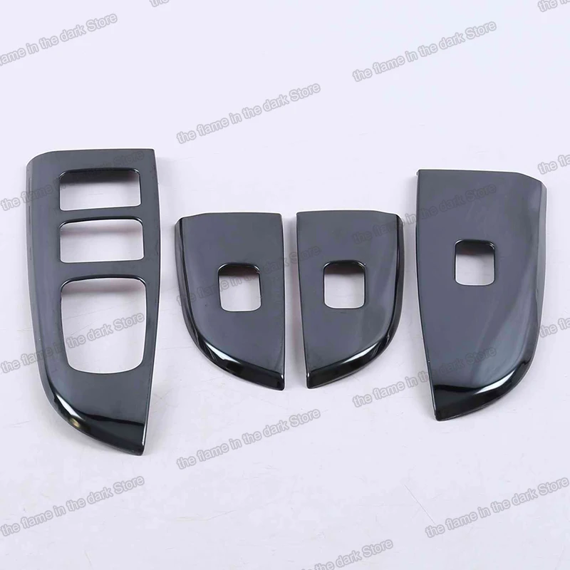 

Lsrtw2017 Stainless Steel Car Window Lifter Control Panel Trims Interior Accessories for Kia Rio K2 Kx Cross 2017 2018 2019 2020