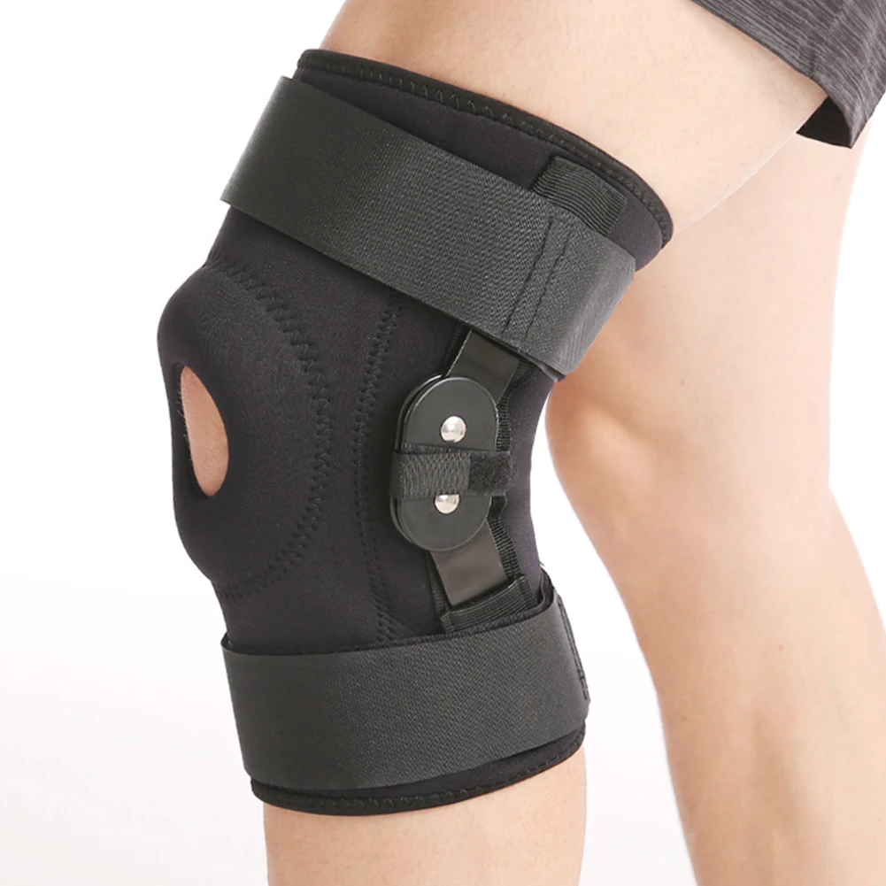 

1pc Sports Compression Knee Strap Pad Adjustable Adults Patella Guard Wrap Brace Shock Absorption Kneepad Sportswear